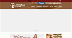 Desktop Screenshot of customcarerx.com